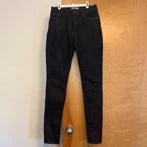 Tobacco Motorwear Co women’s indigo protective riding jeans sz 29